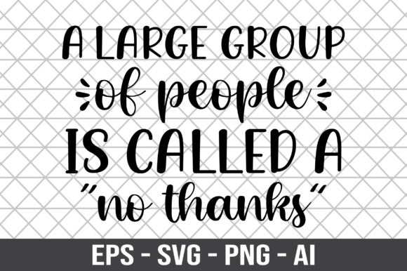 A Large Group of People is Called SVG