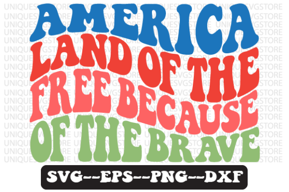 America Land of the Free Because SVG: A Retro Embroidery Design Review
