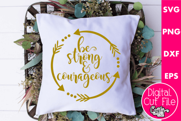 Be Strong and Courageous: A Practical Embroidery Design Review