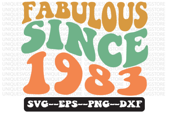 Fabulous Since 1983 Retro Embroidery Design Review