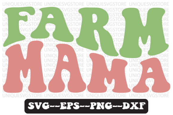 Farm Mama Quote Retro SVG Design Review: A Nostalgic Touch for Custom Embroidery Projects
