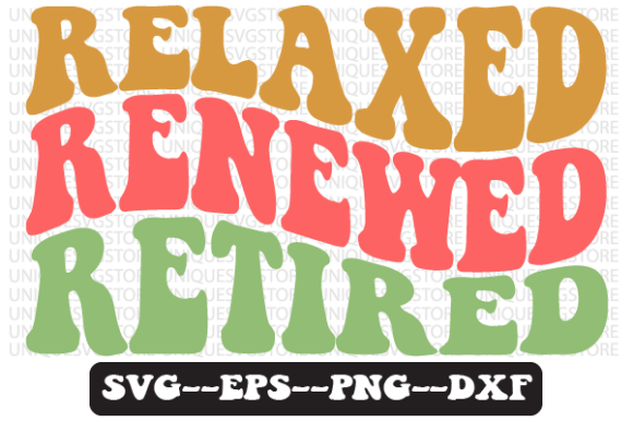 Relaxed Renewed Retired Retro SVG Design Review