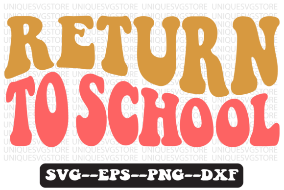 Return to School Quote Retro Svg Design Review